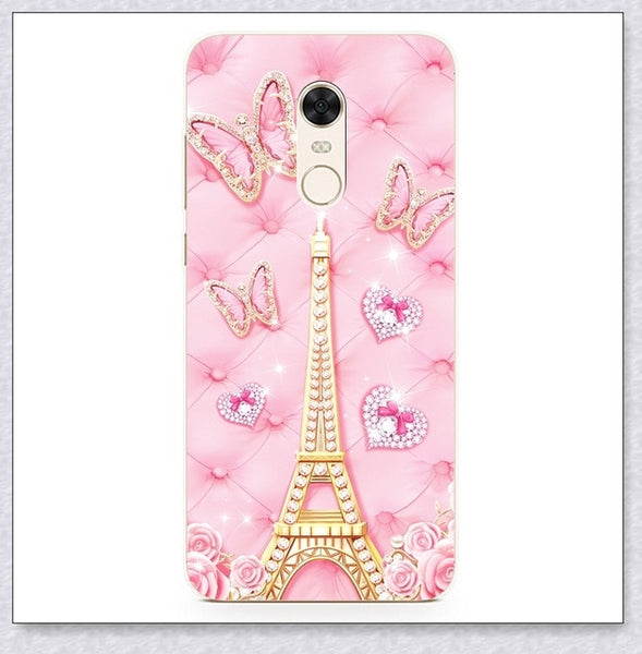 Silicone  5.7' Case for Xiaomi Redmi 5 Cases for 5.99' Xiaomi Redmi 5 plus Cover Phone cases for Xiomi Redmi5 Redmi 5 plus phone