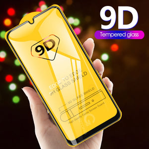 9D Curved Tempered Glass on the For Samsung Galaxy A30 A50 A10 Screen Protector For Samsung M10 M20 M30 M40 A40 A60 A70 A80 A90