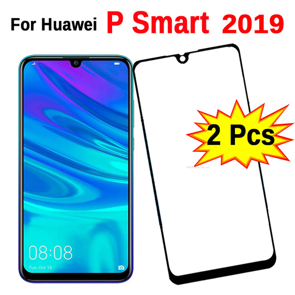 2pcs Protective Glass On P Smart 2019 Tempered Safety Glass For Huawei P Smart Psmart 2019 P Smart2019 Screen Protector HD Clear