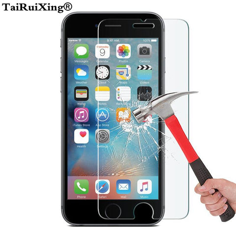 For iPhone SE 4s 5s 5C 6s 7 8 Plus 0.3mm 2.5D Ultrathin Screen Protector For iPhone XS Max XR XS X 10 8 7 6 6s Plus