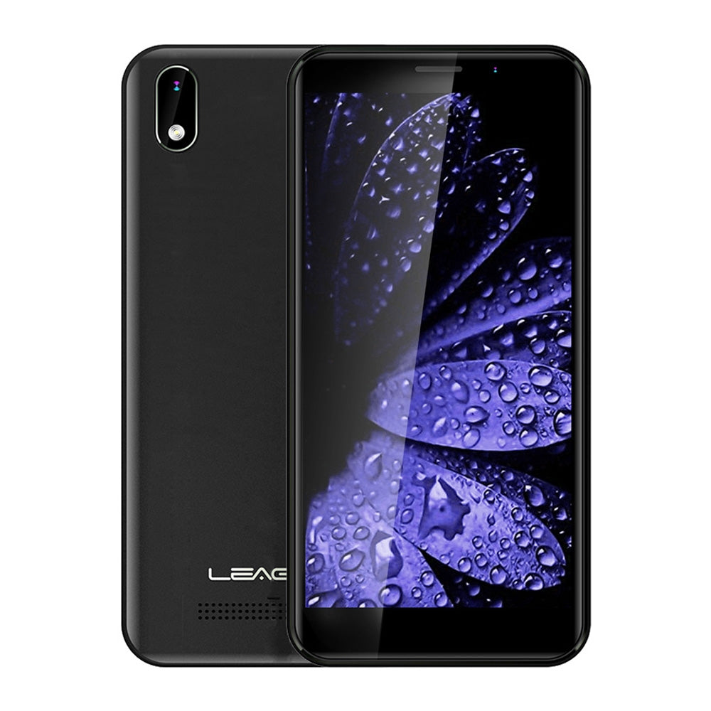 LEAGOO Z10 Mobile Phone 5.0" 18:9 Full Screen Android 8.0 1GB RAM 8GB ROM MT6580 Quad Core 2000mAh Camera Dual SIM 3G Smartphone