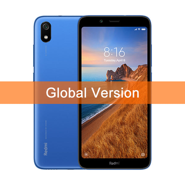 In Stock Global Version Xiaomi Redmi 7A 7 A 2GB 16GB 4000mAh Snapdragon 439 Octa core Mobile Phone 5.49" Full Screen 12MP Camera