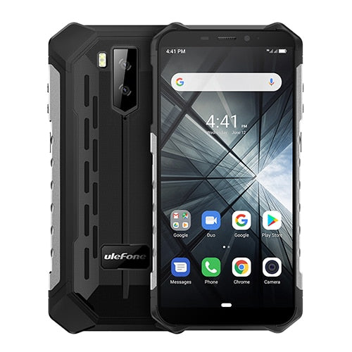 Ulefone Armor X3 ip68 Rugged Smartphone Android 9.0 Shockproof Telephone Superbattery Cell Phone 2+32G Unlocked Mobile Phone