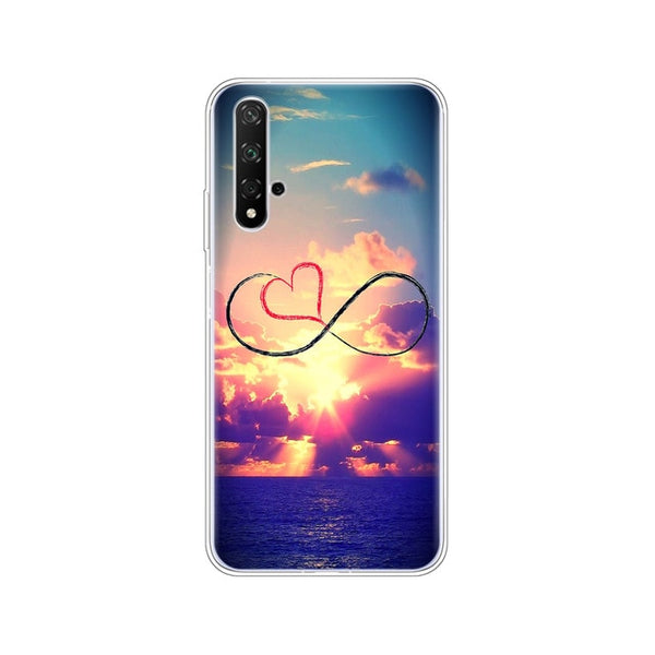 Case For Honor 20 Case Silicon Back Cover Phone Case For Huawei Honor 20 Pro Lite Honor20 YAL-L21 YAL-L41 Luxury Cartoon