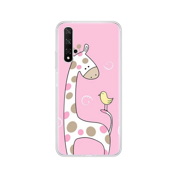 Case For Honor 20 Case Silicon Back Cover Phone Case For Huawei Honor 20 Pro Lite Honor20 YAL-L21 YAL-L41 Luxury Cartoon