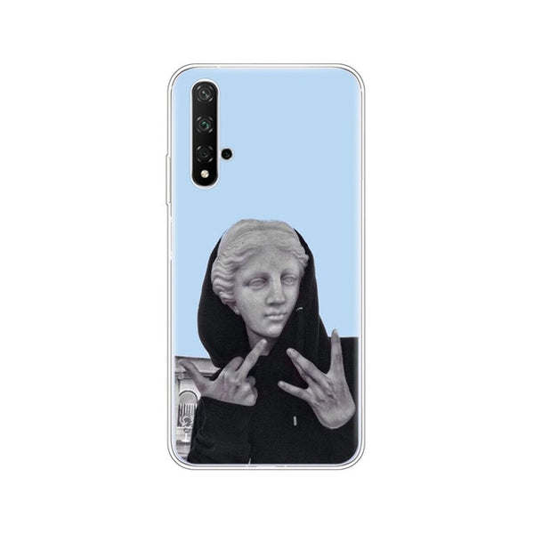 Case For Honor 20 Case Silicon Back Cover Phone Case For Huawei Honor 20 Pro Lite Honor20 YAL-L21 YAL-L41 Luxury Cartoon