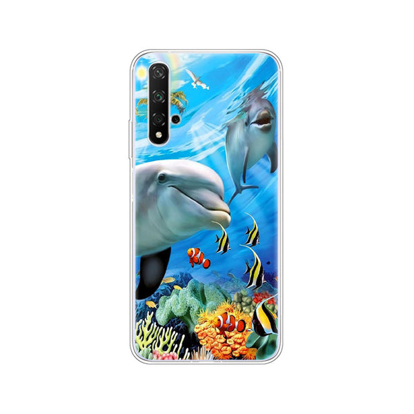 Case For Honor 20 Case Silicon Back Cover Phone Case For Huawei Honor 20 Pro Lite Honor20 YAL-L21 YAL-L41 Luxury Cartoon