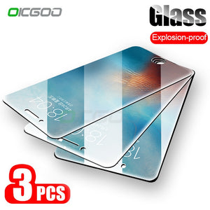 9H Anti-Burst Protective Glass On The For iPhone 5S SE 5 6s Tempered Screen Protector Glass For iPhone 5S SE 6 6s 7 8 Plus Glass