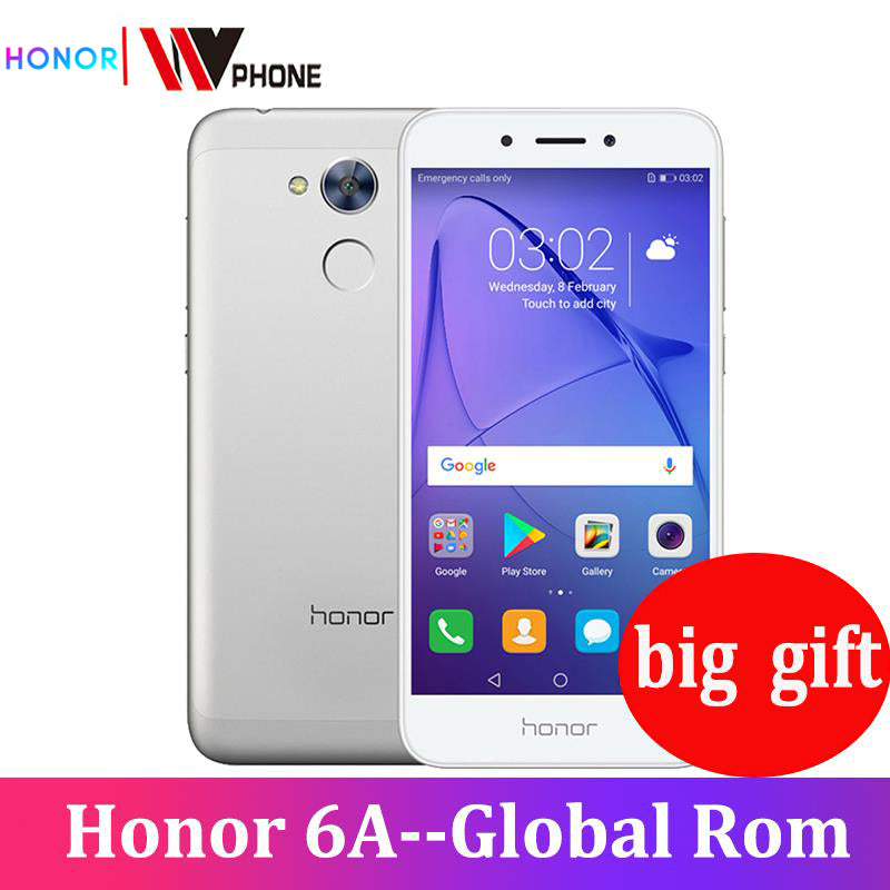 Honor 6A Play 2GB 16GB Original New Mobile Phone Snapdragon 430 Octa Core Android 7.0 5.0 inch  fingerprint ID