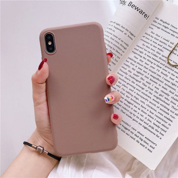 Fashion Soft Silicone Case for Samsung Galaxy A7 2018 A6 A9 A10 A20 A30 A40 A50 A60 A70 2019 S8 S9 S10 Plus S10e Slim Cover Case