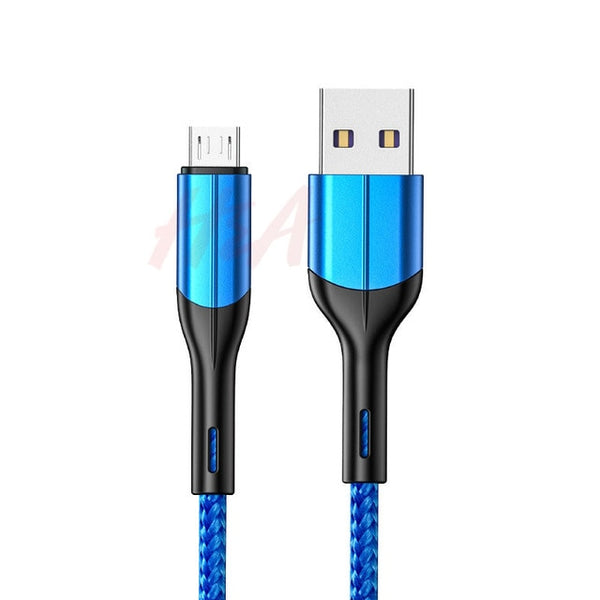 Micro USB Cable Charger for Samsung Galaxy S7 S6 Fast Charging Mobile Phone Charger Cord for Huawei Tablet USB Cable Wire