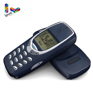 Original Unlocked Nokia 3310 Refurbished Phone GSM 900/1800 Support Russian& Arabic Keyboard Multi-Language Free Shipping