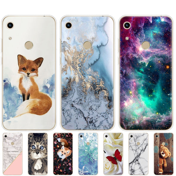 Honor 8A Case For huawei honor 8A Case Silicone TPU Cute Back Cover Phone Case On Huawei Honor 8A JAT-LX1 8 A Honor8A Case Soft