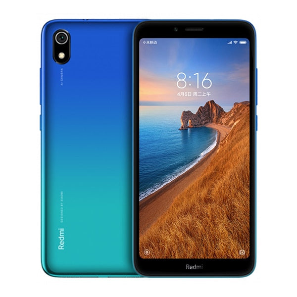 Global Version Original Redmi 7A 2GB 32GB Mobile Phone Snapdargon 439 Octa core 5.45" 4000mAh Battery Long time standby