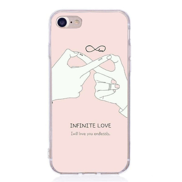 Soft TPU Phone Case For iPhone x Case Silicone Minnie Simple Back Cover For iPhone 7 6 6S 8 Plus 7Plus 8Plus XS 5 5S SE Case