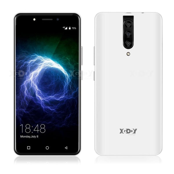 XGODY New 4G Smartphone Dual Sim 5.5" 18:9 Android 9.0 2GB RAM 16GB ROM MTK6737 Quad Core 5MP Camera 2800mAh WiFi Mobile Phone