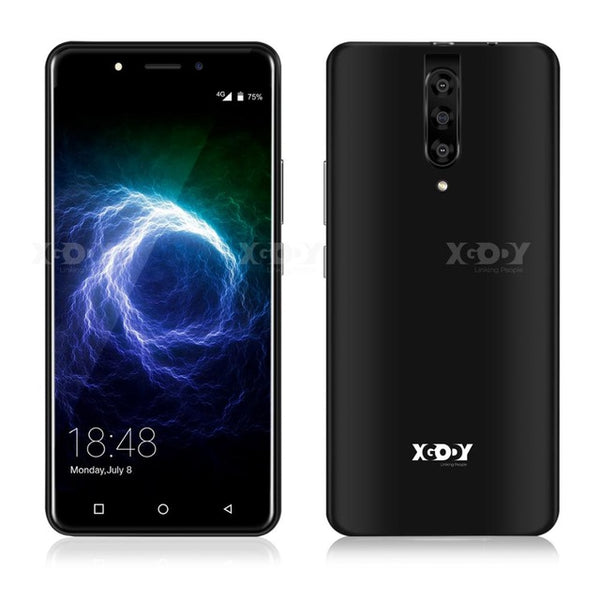 XGODY New 4G Smartphone Dual Sim 5.5" 18:9 Android 9.0 2GB RAM 16GB ROM MTK6737 Quad Core 5MP Camera 2800mAh WiFi Mobile Phone