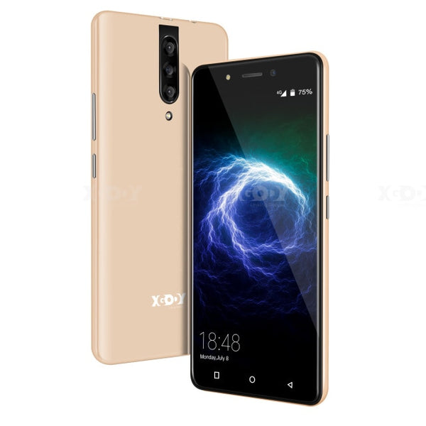 XGODY New 4G Smartphone Dual Sim 5.5" 18:9 Android 9.0 2GB RAM 16GB ROM MTK6737 Quad Core 5MP Camera 2800mAh WiFi Mobile Phone