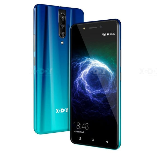 XGODY New 4G Smartphone Dual Sim 5.5" 18:9 Android 9.0 2GB RAM 16GB ROM MTK6737 Quad Core 5MP Camera 2800mAh WiFi Mobile Phone