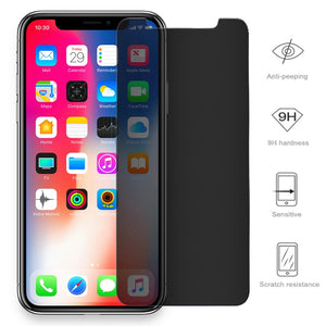 Private Screen Protector For iPhone 11 Pro XS MAX XR 5S SE Antispy Tempered Glass For iPhone 6 6s 7 8 Plus X Privacy Glass Film