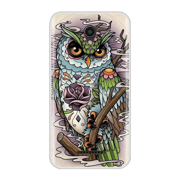 Case For Lenovo A1010a20 A2016a40 Soft Silicone TPU Fashion Pattern Painting Back Cover  Case For Lenovo A1010 A Plus