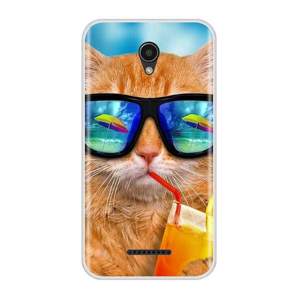 Case For Lenovo A1010a20 A2016a40 Soft Silicone TPU Fashion Pattern Painting Back Cover  Case For Lenovo A1010 A Plus