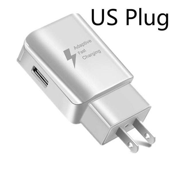 Universal  USB Phone Charger EU US Plug Travel Wall Fast Charging Adapter Mobile Phone Chargers For Samsung Huawei xiaomi iphone