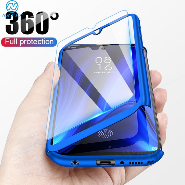 Luxury 360 Full Protective Phone Case for Huawei Y9 Y7 Prime Y6 Pro 2019 Case for Huawei Y7 Y6 2018 Y5 2017 P Smart Plus Z Cover