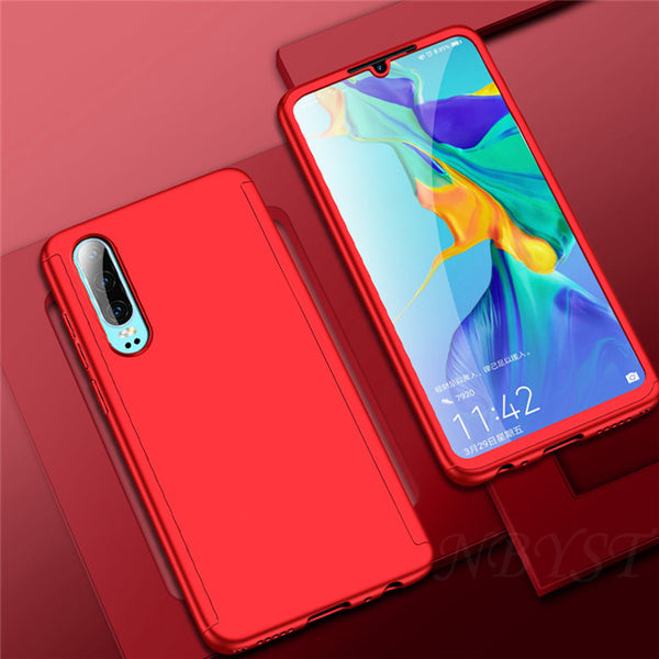 Luxury 360 Full Protective Phone Case for Huawei Y9 Y7 Prime Y6 Pro 2019 Case for Huawei Y7 Y6 2018 Y5 2017 P Smart Plus Z Cover