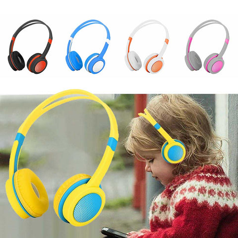 Stereo Bass Over-Ear Headphones Music Earphones Wired Headsets Small Earphone as gift for Kids Baby Child Children Headphone