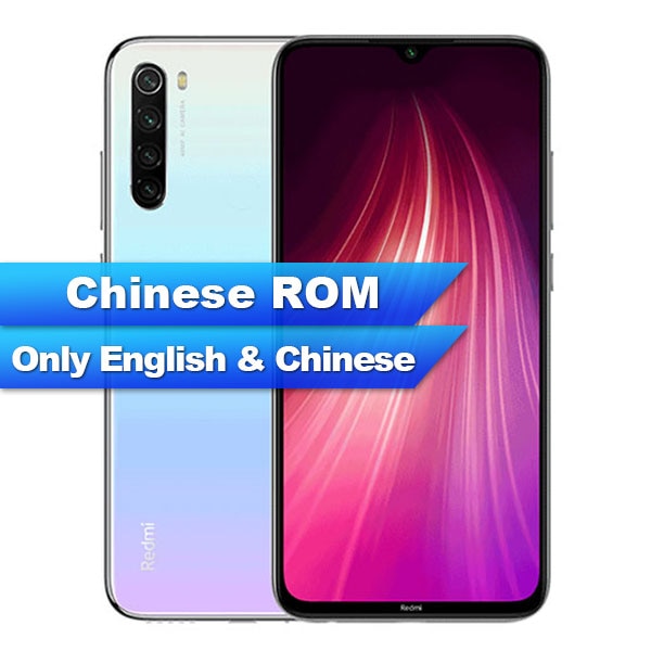 Global ROM Xiaomi Redmi Note 8 4GB 64GB Smartphone Snapdragon  665 Octa Core  6.3” 48MP  Rear Camera 4000mAh Support 18W Phone