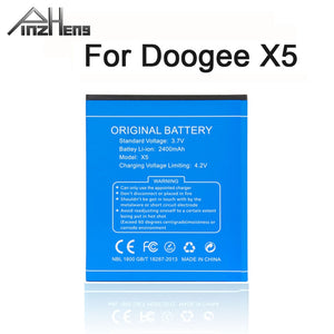 PINZHENG 100% Original Mobile Phone Battery For Doogee X5 X5S X5 Pro High Quality Replacement Battery With Gift