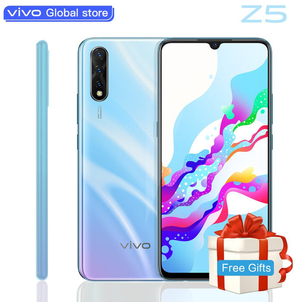 original vivo Z5 Amoled Screen Mobile phone Snapdragon712 48MP+32MP Camera 4500mAh Battery celulares 22.5W Charging SmartPhone