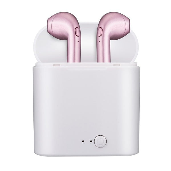 Bluetooth Earphone I7s TWS Headphones Wireless Earphones With Mic Charging Pods Headset for iPhone Xiaomi Samsung Huawei Phone