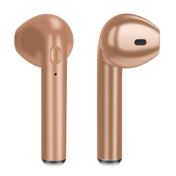 Bluetooth Earphone I7s TWS Headphones Wireless Earphones With Mic Charging Pods Headset for iPhone Xiaomi Samsung Huawei Phone