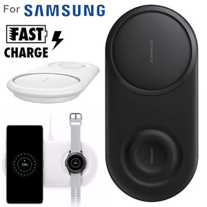 Wireless Charger 2 in 1 Fast Charging Phone Charger Pad For Samsung Galaxy S10/S10+/Watch S2/3 Fast Charger Quick Charge Type C