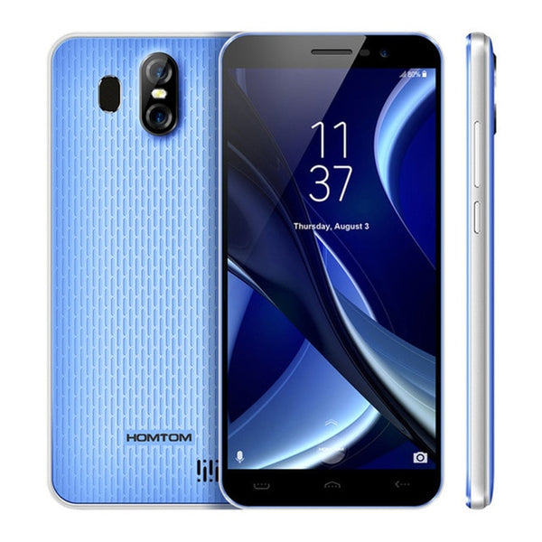 HOMTOM S16 Smartphone 2GB RAM 16GB ROM 5.5" 18:9 Full Display MT6580 Quad Core Android 7.0 3000mah 13MP WIFI GPS 3G Mobile Phone