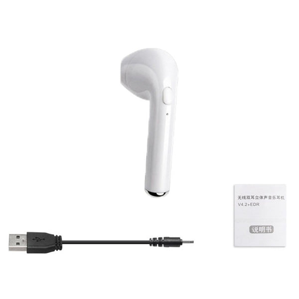 in-ear for I7 i7s tws Bluetooth Earphone Earbuds Headset wireless headphone With Mic with charging box can choose PK i9 i11 i12