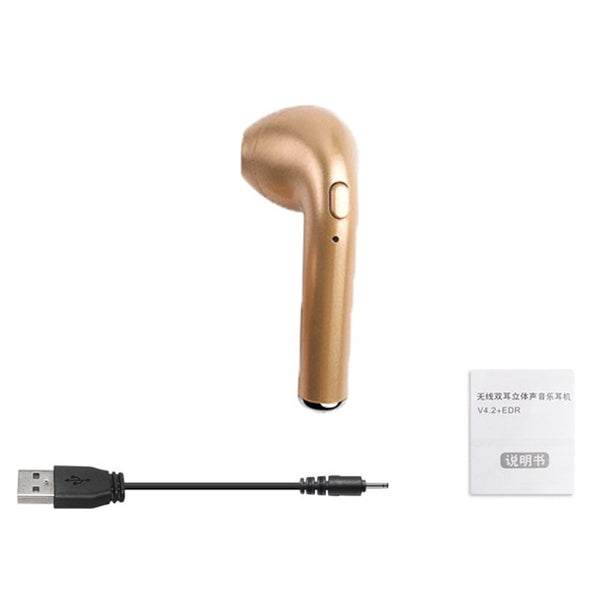 in-ear for I7 i7s tws Bluetooth Earphone Earbuds Headset wireless headphone With Mic with charging box can choose PK i9 i11 i12