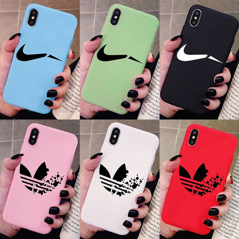 Sports Popular Style Phone Case For Samsung Galaxy S10 S9 S8 S7 S6 Plus Lite edge S10e Frosted Silicone Cases Soft Cover