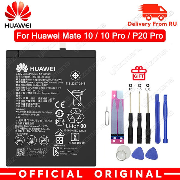 Hua Wei Orginal Phone Battery HB366481ECW For Huawei honor 8 honor 8 lite honor 5C Ascend P9 huawei P10 P9 Lite G9 3000mAh