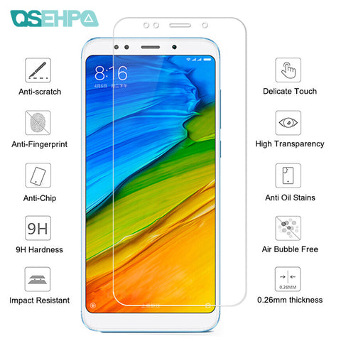 9H Protective Glass For Xiaomi Redmi 5 Plus 5A S2 4 4X 4A K20 Pro Redmi Note 4 4X 5 5A Pro Tempered Screen Protector Glass Film