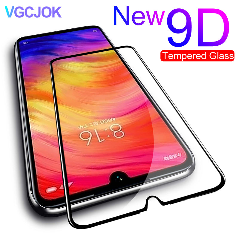 9D Tempered Glass On The For Xiaomi Redmi 7A 8A 6A GO S2 Screen Protector Glass For Redmi Note 6 7 8 Pro Glass Protective Film