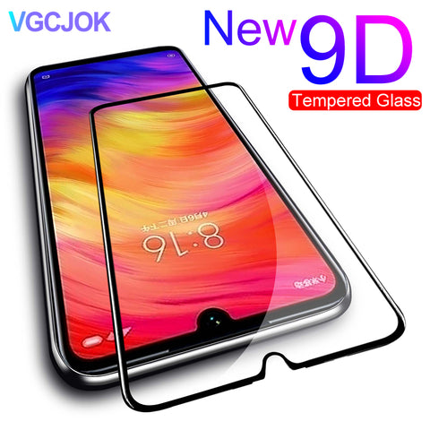 9D Tempered Glass On The For Xiaomi Redmi 7A 8A 6A GO S2 Screen Protector Glass For Redmi Note 6 7 8 Pro Glass Protective Film