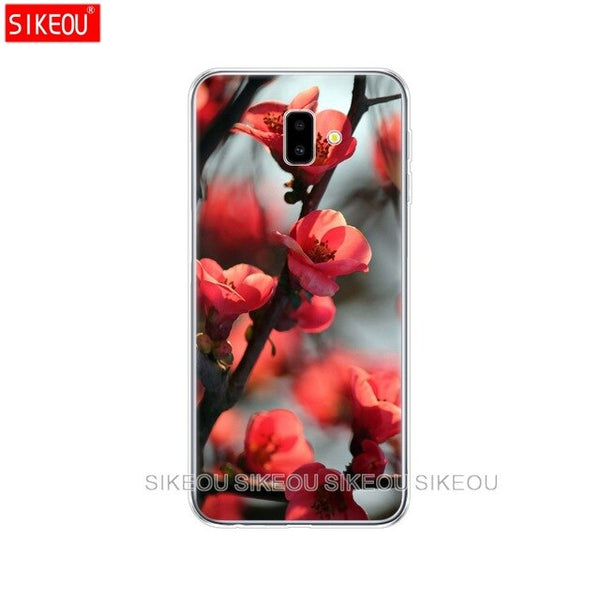 case for samsung galaxy j6 2018 case eu j600 soft Silicon phone back for samsung galaxy j6plus 2018 j6+ j 6 plus j610 case