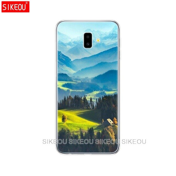 case for samsung galaxy j6 2018 case eu j600 soft Silicon phone back for samsung galaxy j6plus 2018 j6+ j 6 plus j610 case