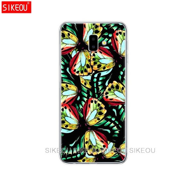 case for samsung galaxy j6 2018 case eu j600 soft Silicon phone back for samsung galaxy j6plus 2018 j6+ j 6 plus j610 case