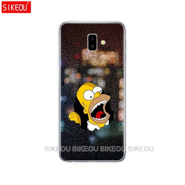 case for samsung galaxy j6 2018 case eu j600 soft Silicon phone back for samsung galaxy j6plus 2018 j6+ j 6 plus j610 case