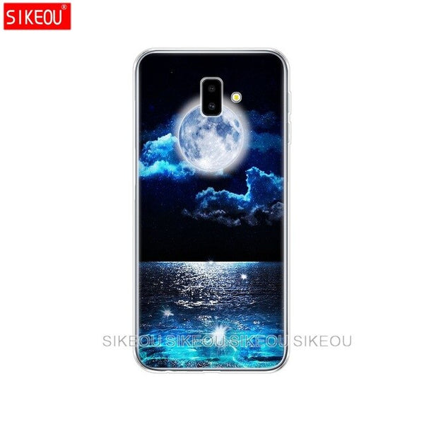 case for samsung galaxy j6 2018 case eu j600 soft Silicon phone back for samsung galaxy j6plus 2018 j6+ j 6 plus j610 case