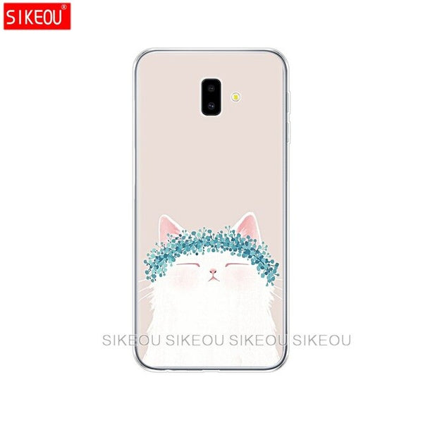 case for samsung galaxy j6 2018 case eu j600 soft Silicon phone back for samsung galaxy j6plus 2018 j6+ j 6 plus j610 case